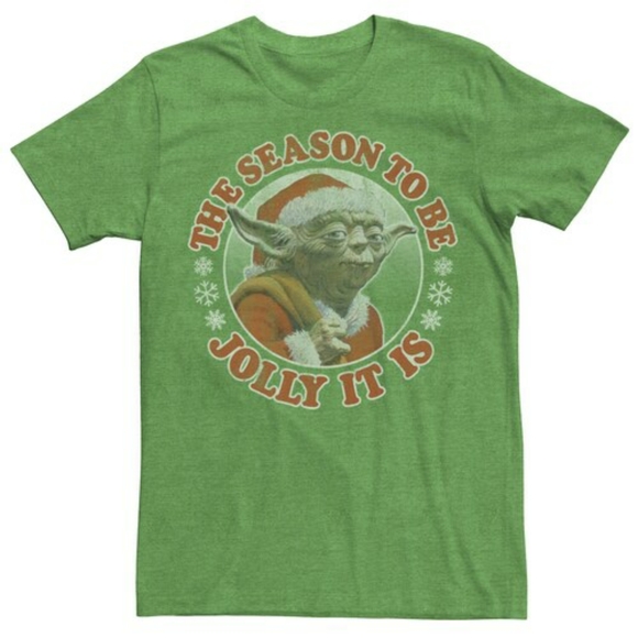 Star Wars Other - B2G1 Men's Star Wars Yoda Season To Be Jolly Tee